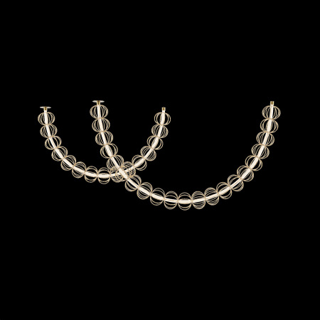 Подвесной светильник Golden Cage 3000К 117Вт, MOD216PL-L42G3K