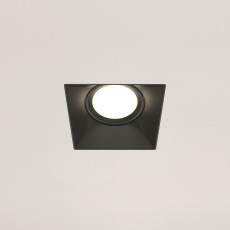Встраиваемый светильник Dot GU10 1x50Вт DL042-01-SQ-B