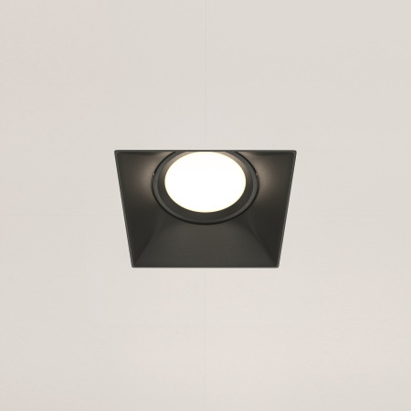 Встраиваемый светильник Dot GU10 1x50Вт DL042-01-SQ-B