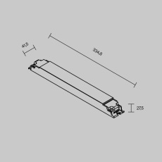Источник напряжения 24В Dali DT6 240Вт IP 20, 725010