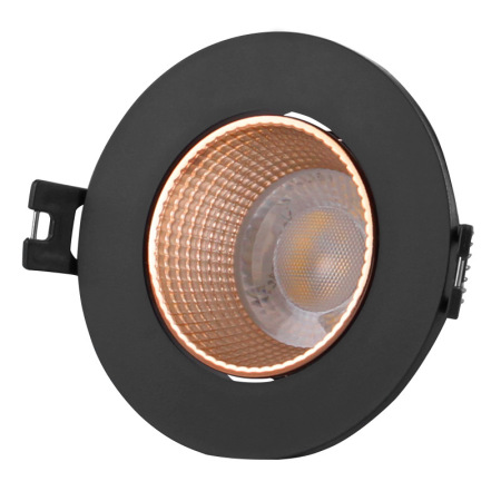 Точечный встраиваемый светильник Denkirs DK3061-BBR