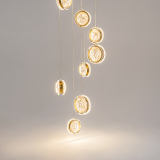 Подвесной светильник Pharao 3000К 56Вт, MOD361PL-L58BS3K