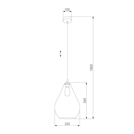 Подвесной светильник TK Lighting 4320 Fuente