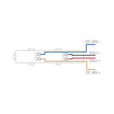 Коннектор питания MAG-ORIENT-CON-POWER (WH) (Arlight, IP20 Пластик, 3 года)