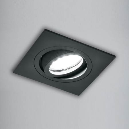 Светильник потолочный встраиваемый, MR16 G5.3, черный DL2801