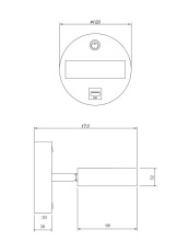 Потолочный светодиодный светильник Freya Cells FR10012CL-L24W