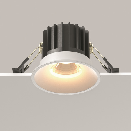 Встраиваемый светильник Round 3000K 12W 60°, DL058-12W3K-W