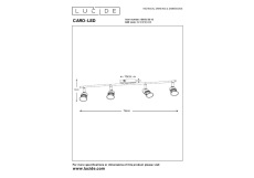 Спот Lucide Caro Led 13955/20/12