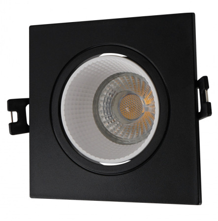 Точечный встраиваемый светильник Denkirs DK3071-BK+WH