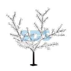 Светодиодное дерево "Сакура",  выстота 2,4м,  диметр кроны 2,0м,  белые светодиоды,  IP 65, понижающий трансформатор в комплекте,  NEON-NIGHT