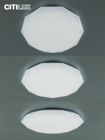 Потолочный светодиодный светильник Citilux Астрон CL733680G