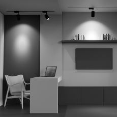 Трековый светильник TR003-1-30W4K-B TR003-1-30W4K-B