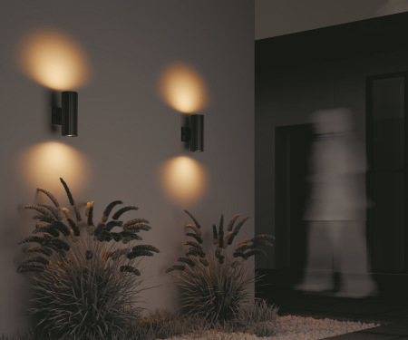 Настенный светильник (бра) Rando E27х2 60Вт IP 54, O419WL-02B