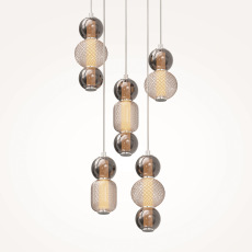 Подвесной светильник Drop 3000К 80Вт, MOD273PL-L80CH3K