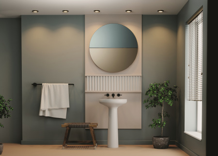 Встраиваемый светильник Hoop GX53 1x15Вт DL086-GX53-RD-BG