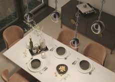 Подвесной светильник Ros GU10х1, MOD227PL-01B