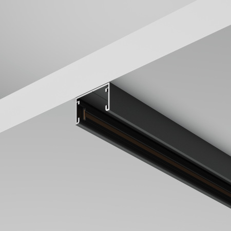 Шинопровод 1м накладной Basity, черный, TRX172-111B