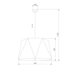 Подвесной светильник TK Lighting 3129 Ivo