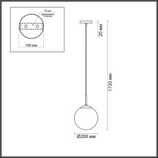 6509/1B SUSPENTIONI LN23 196 золотой Подвес E27 1*60W 220V SUMMER