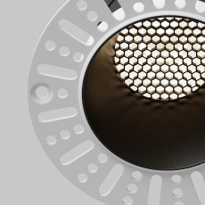 Встраиваемый светильник Dip 4000K 15Вт 50°, DL122-15W-4K-TRS-B