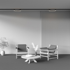 Трековый светильник Rim Exility 3000K 24Вт 120°, TR227-2-24W3K-B