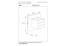 Настенный светильник Lucide Bok 17282/11/12