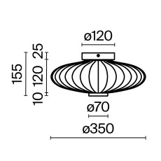 Настенный светильник (бра) Amulet 3000К 8Вт, MOD555WL-L4G3K