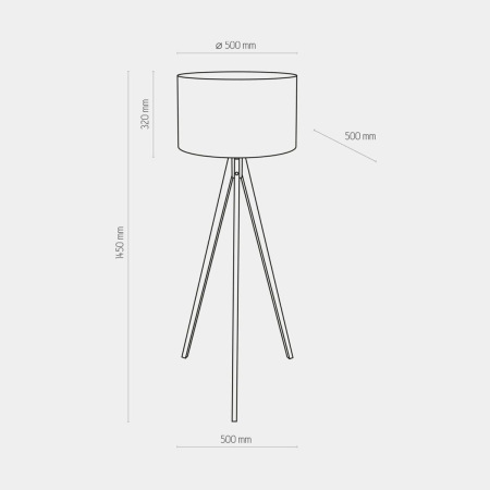 Торшер TK Lighting 5039 Treviso