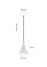 Светильник Arte Lamp BENDER A4324SP-1GY