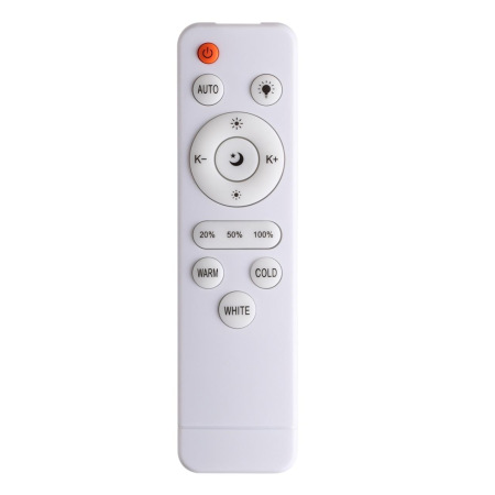 3059/DL PALE SN 179 Светильник пластик/белый/черный LED 48Вт 3000-6300K 430х430 IP43 пульт ДУ ORSO