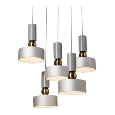 Подвесной светильник Void E14х5, MOD030PL-05GR