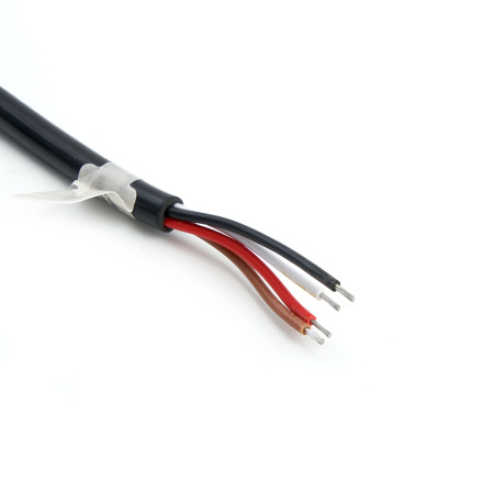Соединитель-коннектор для низковольтного шинопровода, черный, кабель 2м LD3001