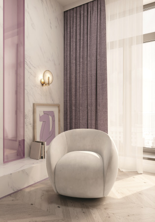 Настенный светильник (бра) Marmo E14х1 40Вт MOD099WL-01G2