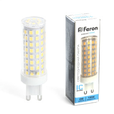 Лампа светодиодная Feron LB-437 G9 15W 175-265V 6400K, 38214