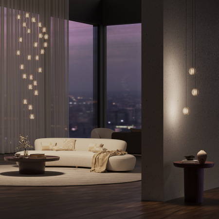 Подвесной светильник Sapphire 3000К 18Вт, MOD293PL-L18BS3K