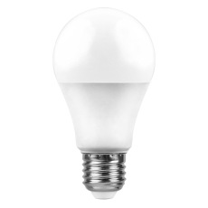 Лампа светодиодная, (10W) 230V E27 4000K A60, LB-92