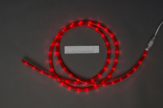 Дюралайт LED-СDL-2W-100M-220V-3,33СМ-R красный,13мм, КРАТНОСТЬ РЕЗКИ 2М(цветная оплетка)
