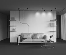 Трековый светильник Focus Led Levity 4000К 9Вт 36°, TR187-1-9W4K-M-B