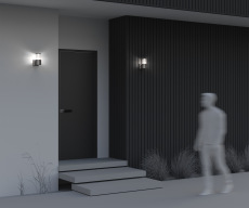 Настенный светильник (бра) Bronx E27х1 60Вт IP 54, O576WL-01GR