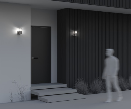 Настенный светильник (бра) Bronx E27х1 60Вт IP 54, O576WL-01GR