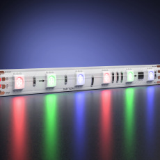 Светодиодная лента 24В 5050 14,4Вт/м RGB 5м IP65, 201247