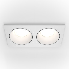 Встраиваемый светильник Zoom GU10 2x50Вт IP 65 DL033-2-02W