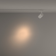 Трековый светильник Vuoro Trinity 3000K 10Вт 24°, TR029-3-10W3K-S-W