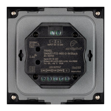 Панель SMART-P21-MIX-G-IN Black (12-24V, 4x3A, Sens, 2.4G) (Arlight, IP20 Пластик, 5 лет)