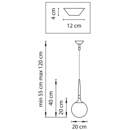 Подвесной светильник Lightstar Simple Light 803110