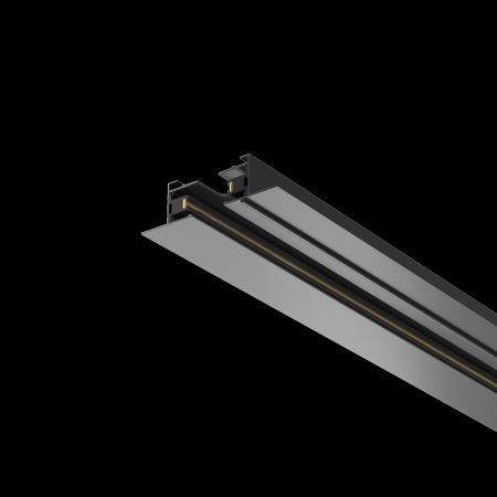 Шинопровод 2м Unity встраиваемый черный, TRX004-112B