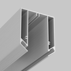 Профиль 3м для шинопровода S35 в натяжной потолок, TRA004MP-21S