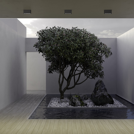 Потолочный светильник Ares 3000К 10Вт IP 54, O309CL-L10GF3K