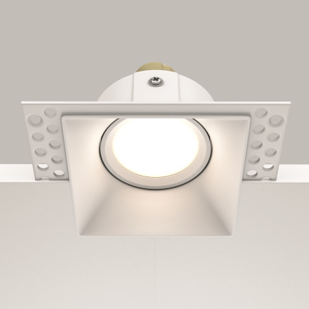 Встраиваемый светильник Dot GU10 1x50Вт DL042-01-SQ-W