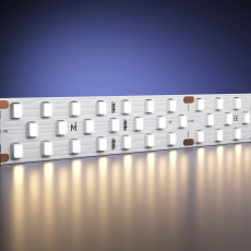 Светодиодная лента Ultra 24В 2835 27Вт/м 3000К 5м IP 20 201114